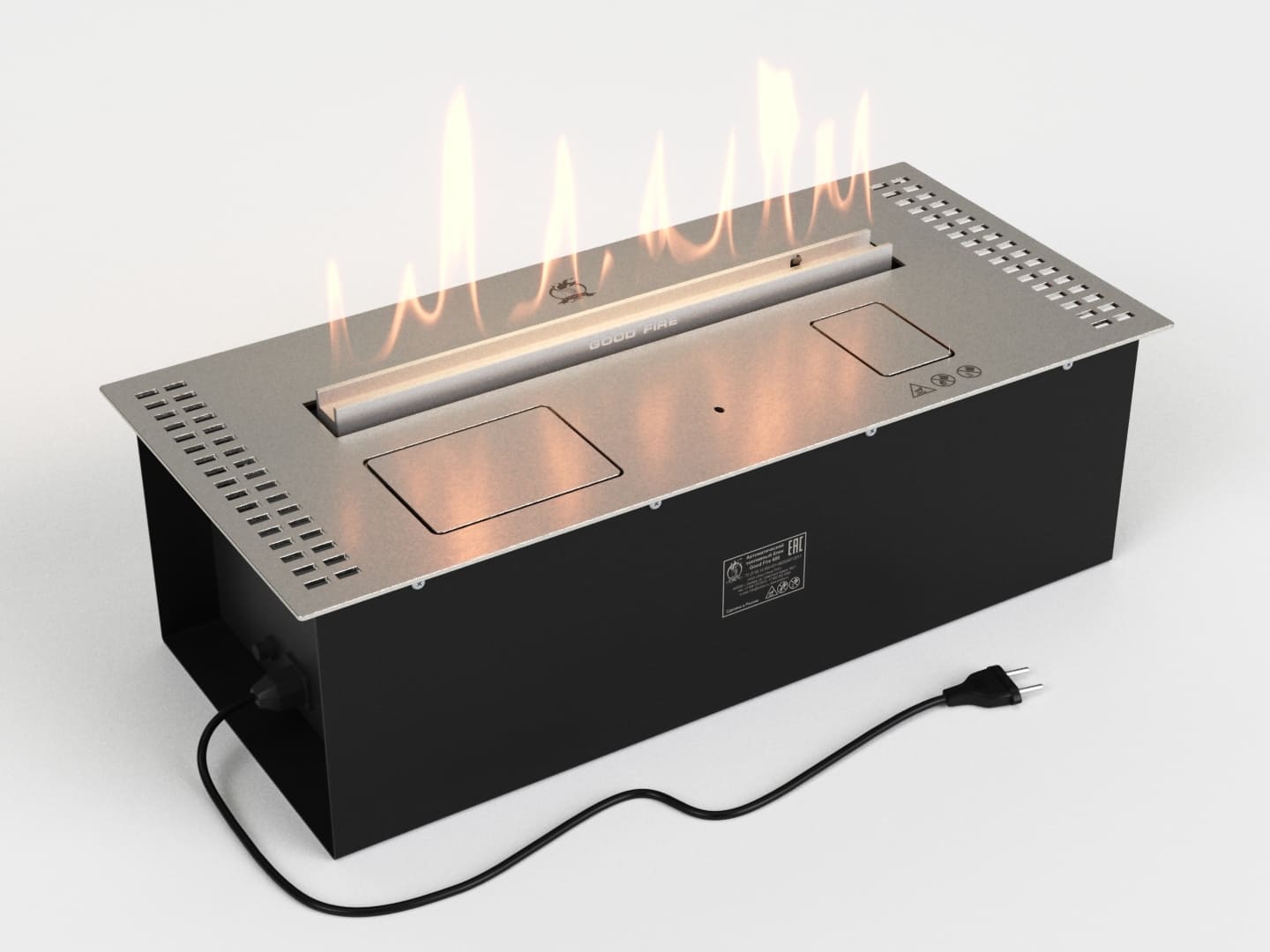 Автоматический биокамин Lux Fire Smart Flame 600 INOX по цене 