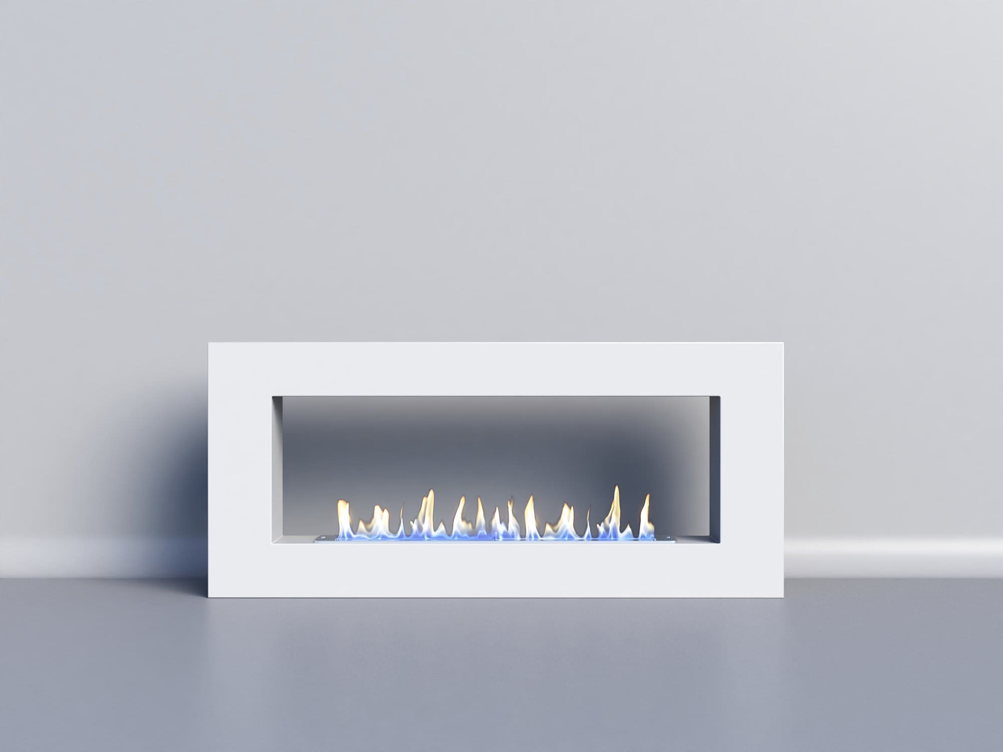 Биокамин "Русский огонь" Холл 900 настольный белый по цене 29 800 руб.