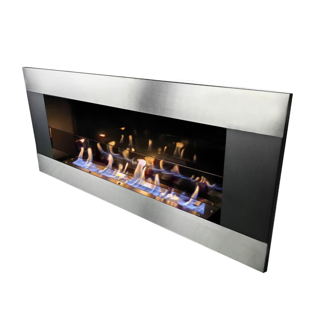 Биокамин "Русский огонь" Модерн 1200V встраиваемый с защитным стеклом по цене 41 250 руб.