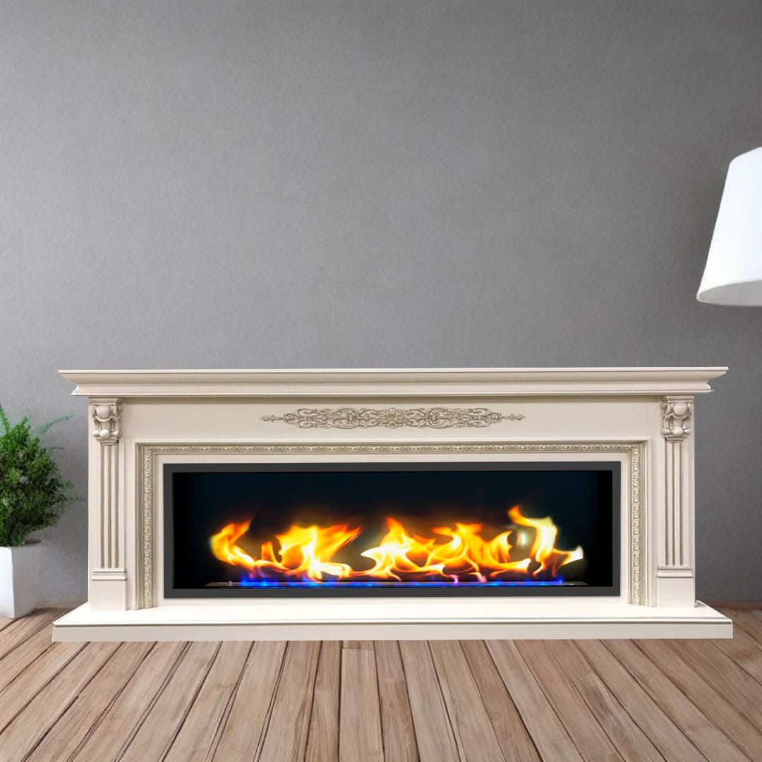 Биокамин в линейном портале "Русский огонь" Джоконда с защитным стеклом по цене 102 600 руб.