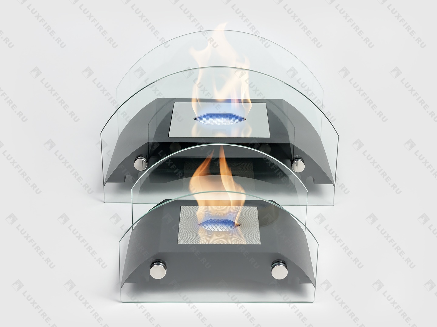 Настольный биокамин Lux Fire "Мост" S (черный) по цене 12 342 руб.