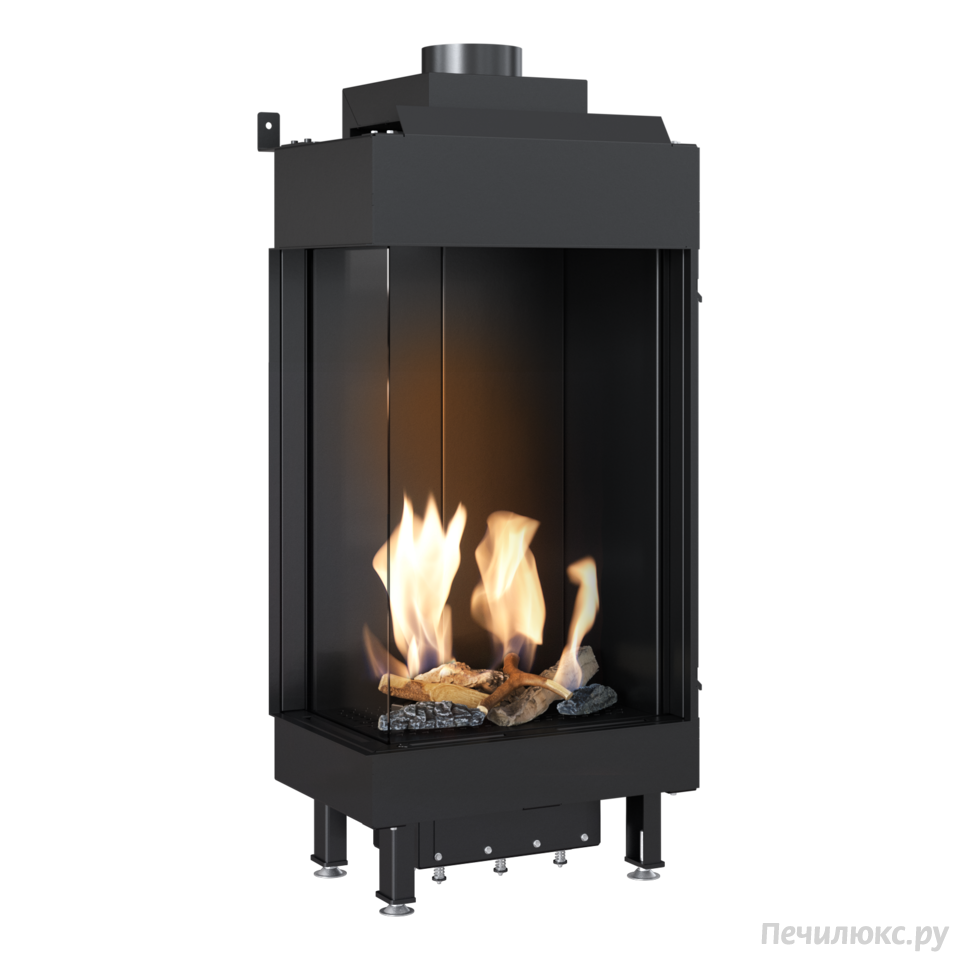 Газовая топка Kratki LEO/L/45/68/G31/37MBAR, балонный газ