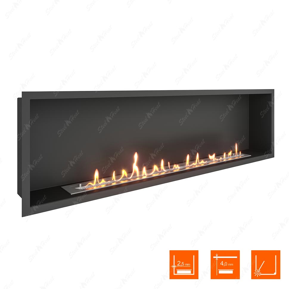 Биокамин SteelHeat LEADER 1600 XL по цене 61 000 руб.