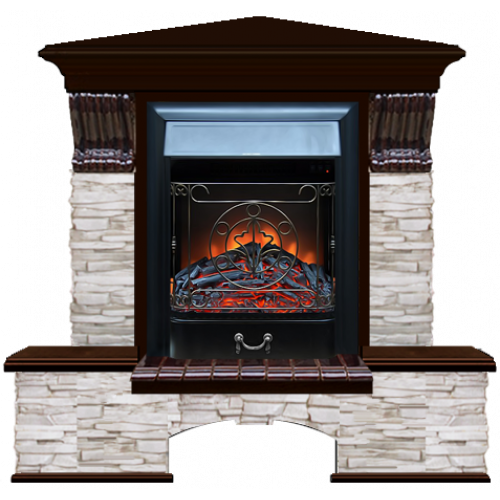 Бостон К Мисхор угловой (дуб)+Majestic Black