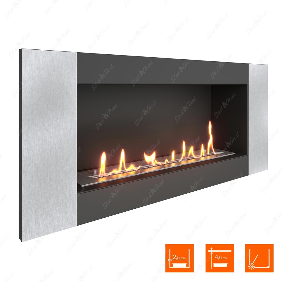 Биокамин SteelHeat LONG-V 900 XL по цене 30 608 руб.