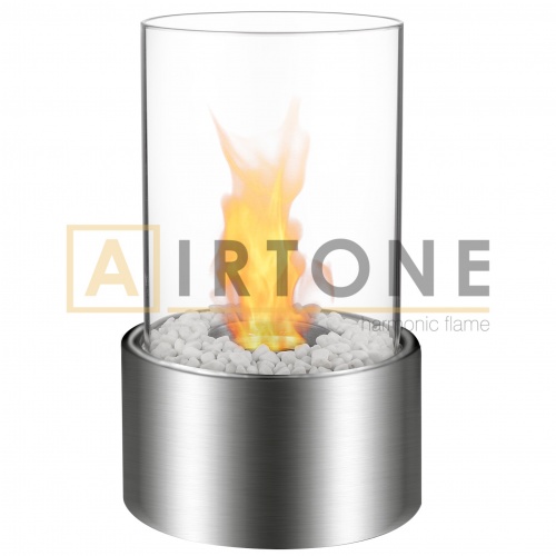 Биокамин настольный Airtone – Rond Steel