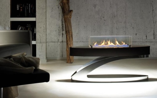 Напольный биокамин Spartherm Ebios-fire Elipse Z