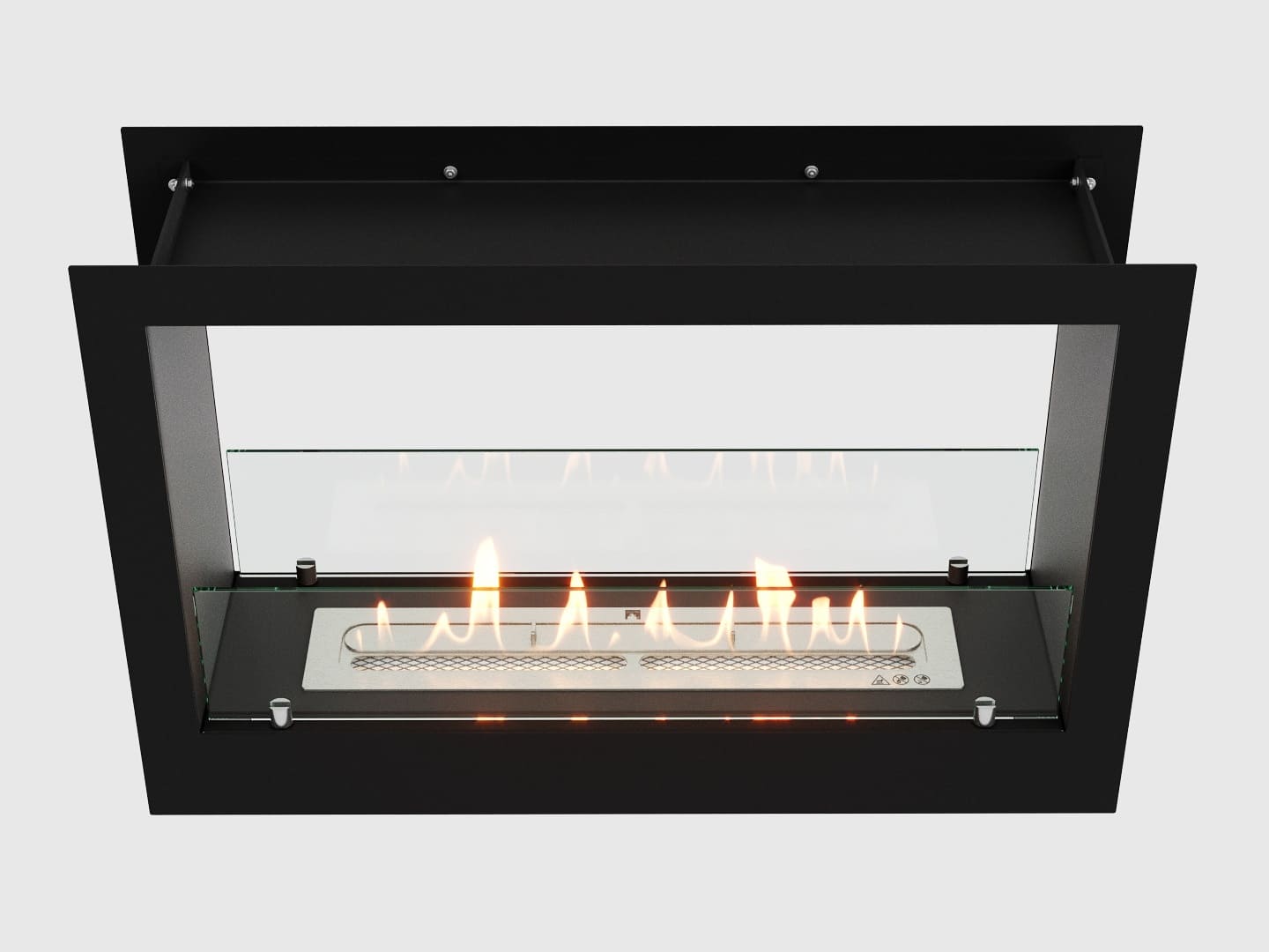 Встроенный биокамин Lux Fire Сквозной 730 S по цене 48 400 руб.