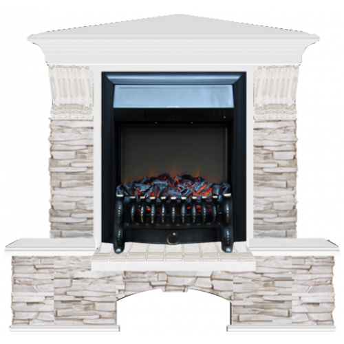 Бостон К Мисхор угловой (белый)+Fobos Black