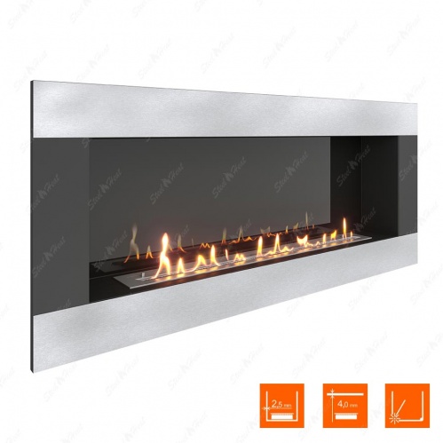 Биокамин SteelHeat GRAND-H 1500 стемалит