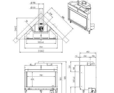 Газовый камин Faber Solution