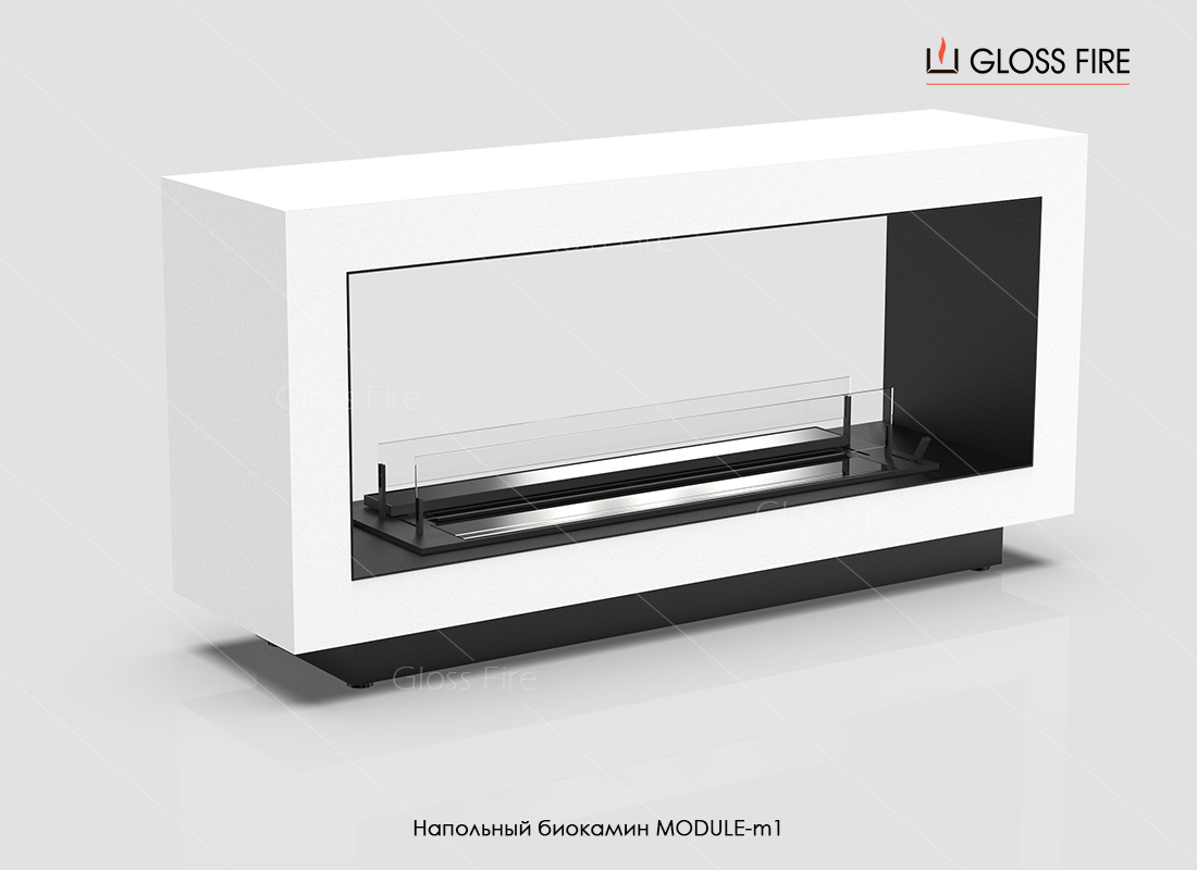 Напольный биокамин Module-m1 по цене 87 700 руб.