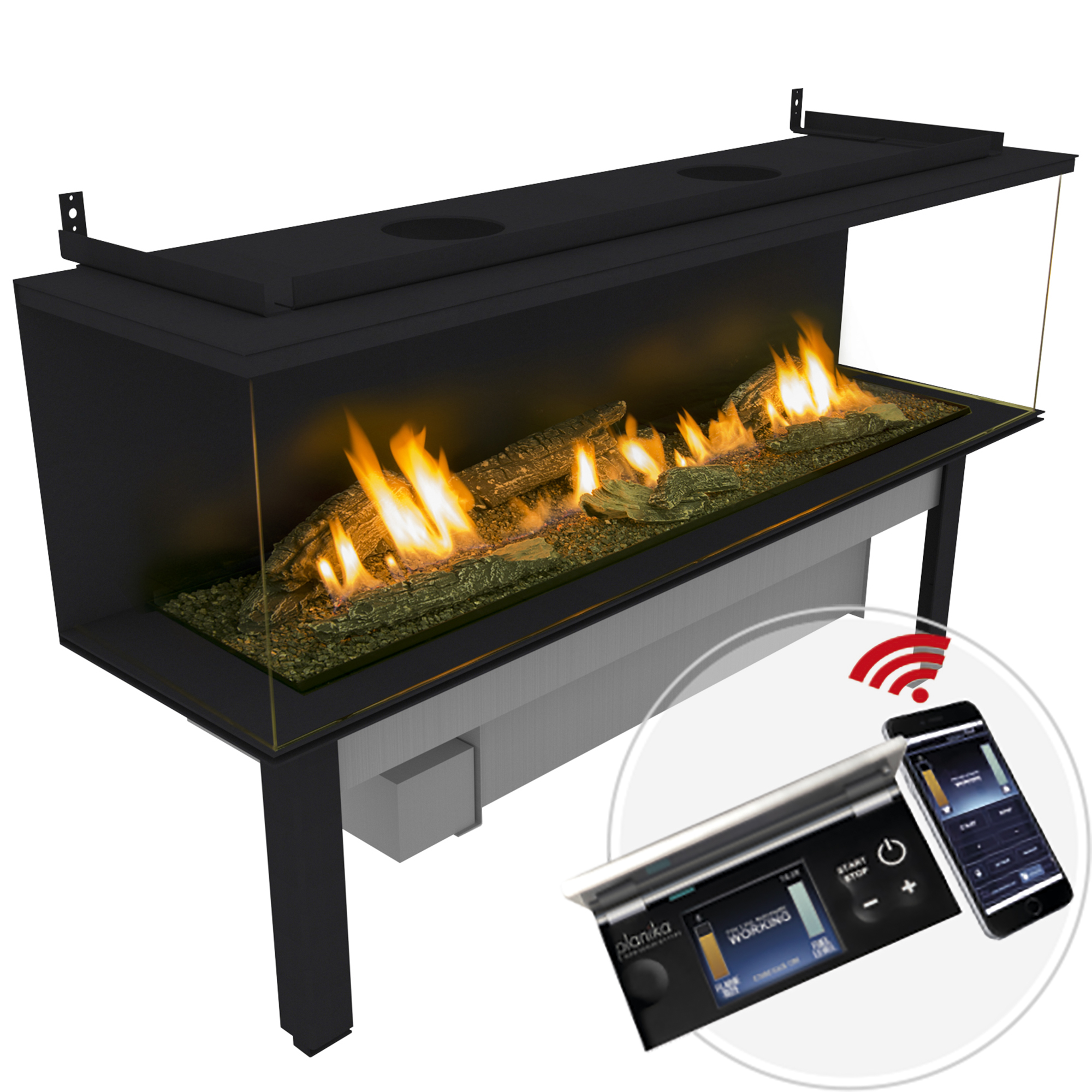 Биокамин  Fire Line Automatic 3 XL Suite Logs по цене 1 230 000 руб.