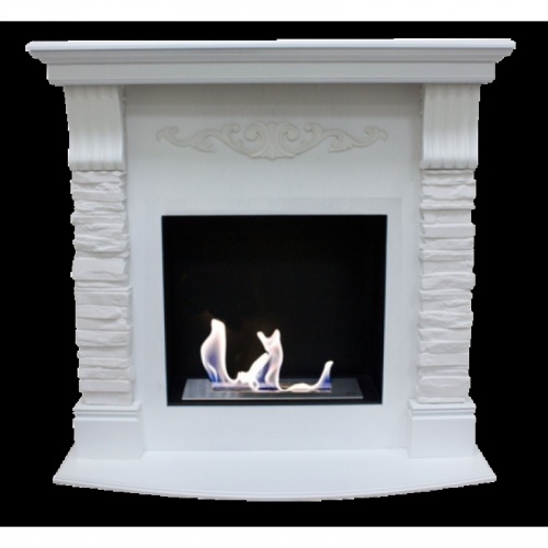 Биокамин ZeFire Rockwall светлый