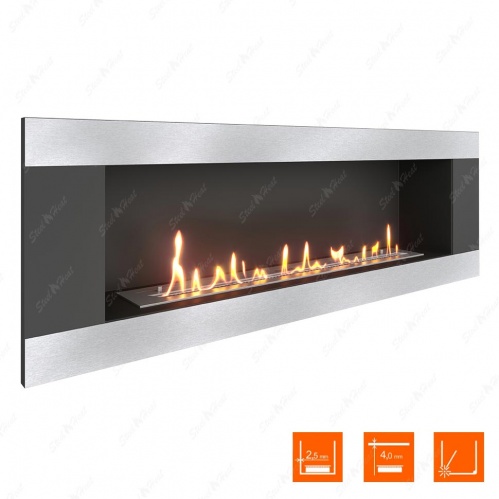 Биокамин SteelHeat LONG-H 1200 XL