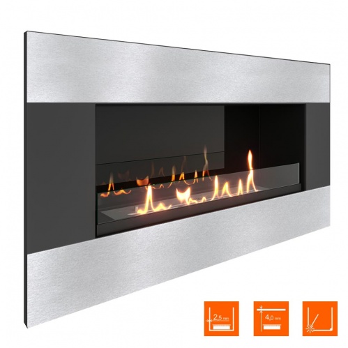 Биокамин SteelHeat GRAND-H 900 стекло + стемалит