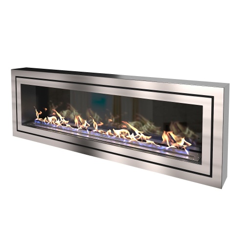 Биокамин "Русский огонь" Стенли 1300N настенный с защитным стеклом