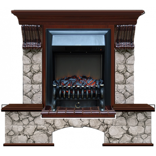 Бостон К Карелия (красное дерево)+Fobos Black