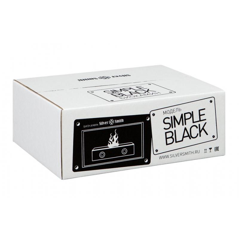 Биокамин настольный Silver Smith Simple Black по цене 8 900 руб.