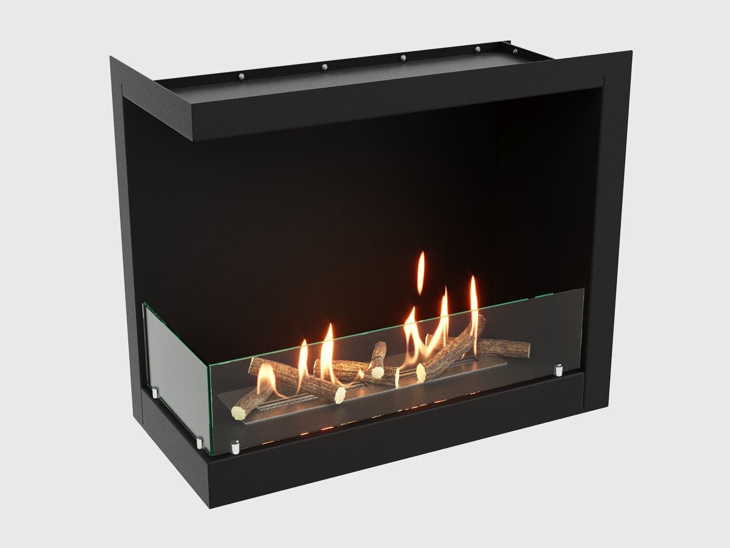 Встроенный биокамин Lux Fire Угловой 755 М (левый угол) по цене 54 890 руб.