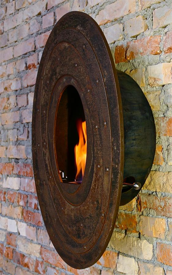 Биокамин RuFire SteamPunk v-oval по цене 139 000 руб.