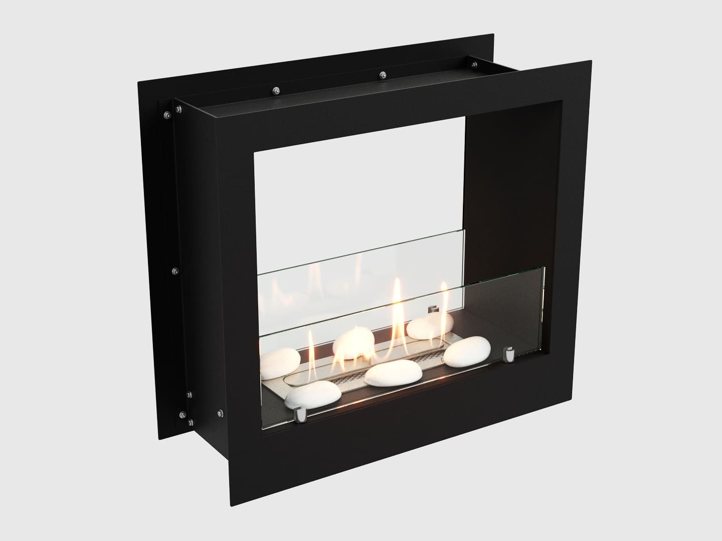 Встроенный биокамин Lux Fire Сквозной 530 S по цене 39 490 руб.