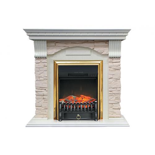 Dublin арочный сланец шампань (слоновая кость)+Majestic FX Black