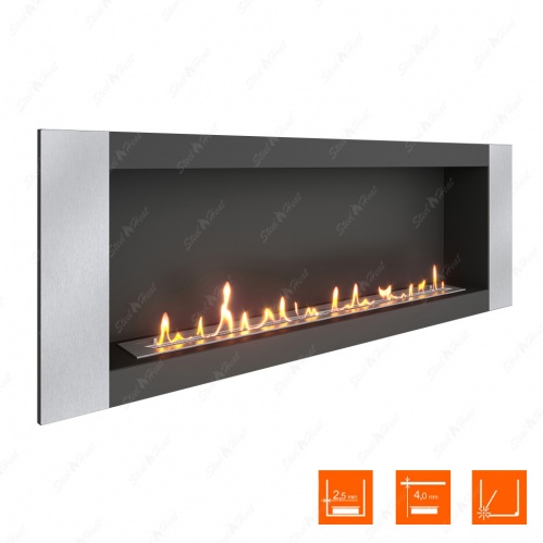 Биокамин SteelHeat LONG-V 1500 XL