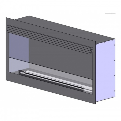 BioKer/DP design Встраиваемый очаг Стандарт 635х1235х295 мм