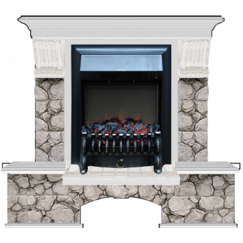 Бостон К Карелия (беленый дуб)+Fobos Black