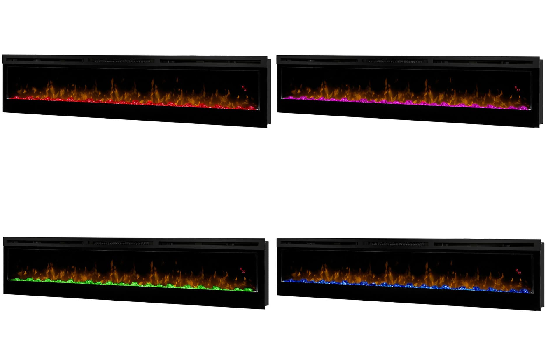 Линейный электроочаг Dimplex Prism 74