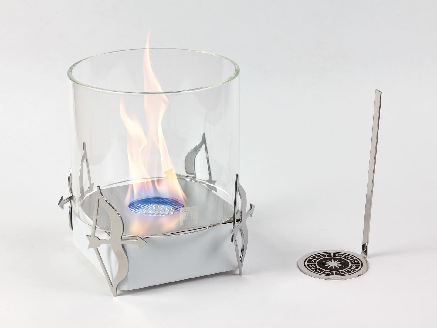 Настольный биокамин Lux Fire Зодиак "Стрелец" Белый по цене 15 000 руб.