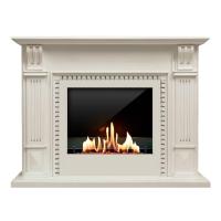 Биокамин в портале SteelHeat Belfast, стекло, стемалит