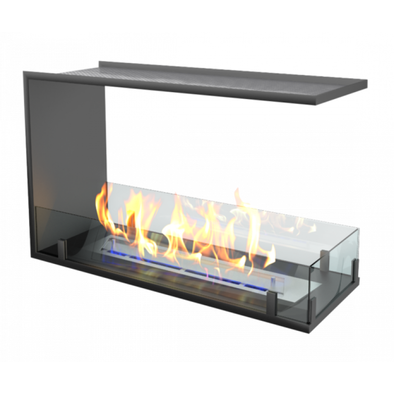 Встраиваемый торцевой сквозной очаг ZeFire Standart 1000 по цене 39 800 руб.