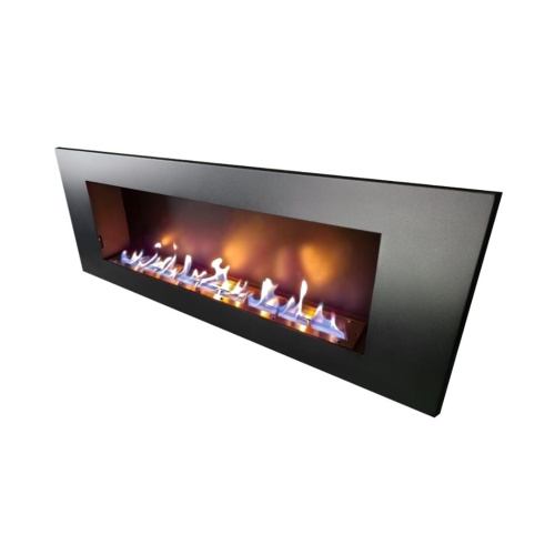 Биокамин "Русский огонь" Лофт 1800V встраиваемый с защитным стеклом