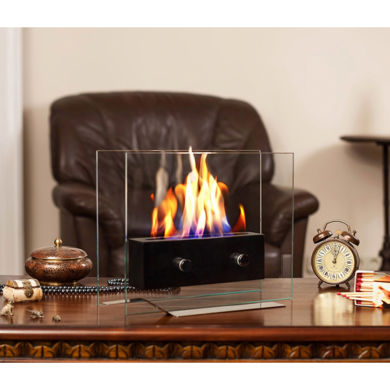 Биокамин настольный Silver Smith Simple Black по цене 8 900 руб.