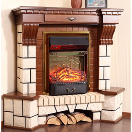 Экстер угловой (светлый дуб)+Majestic Brass