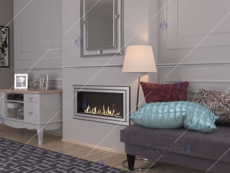 Настенный биокамин / очаг Saturn 900 (SappFire) по цене 37 200 руб.