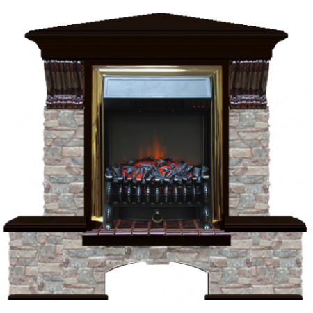 Бостон К Грот цветной угловой (венге)+Fobos Brass