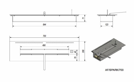 Контейнер SPARK/700 по цене &euro;273