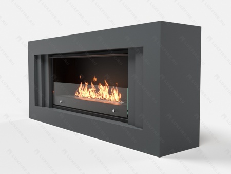 Биокамин Lux Fire с порталом Гринго 42, графит по цене 111 177 руб.