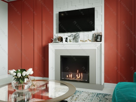 Встроенный биокамин Lux Fire Кабинет 730 S по цене 43 450 руб.