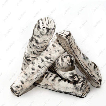 Дрова керамические Steel Heat береза по цене 3 100 руб.