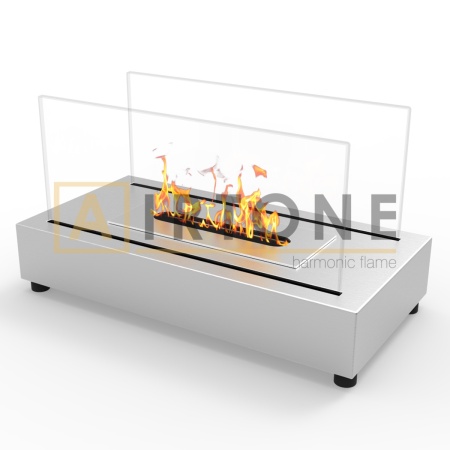 Биокамин настольный Airtone – Glaber Silver по цене 9 000 руб.