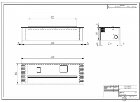 Автоматический биокамин ZeFire M 900 по цене 219 000 руб.