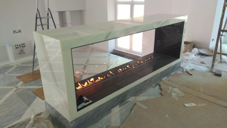 Встраиваемый сквозной очаг 1800 SappFire по цене 76 400 руб.