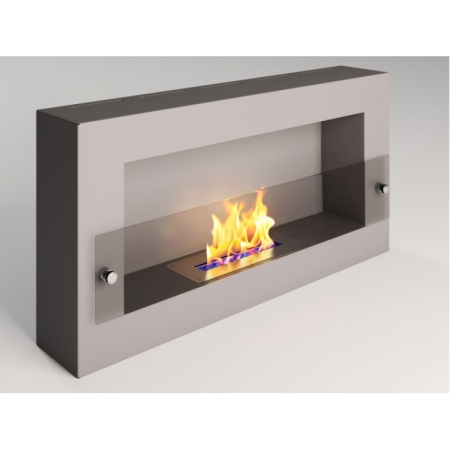 Биокамин Window Fat Glass grey по цене 33 900 руб.