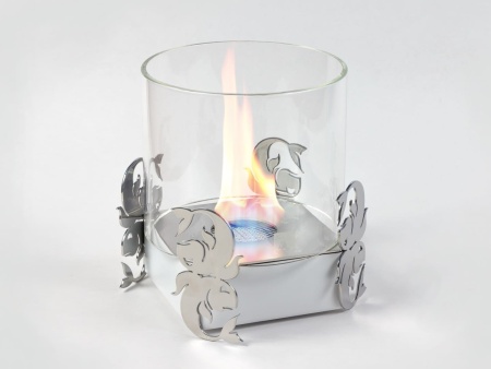 Настольный биокамин Lux Fire Зодиак "Рыбы" Белый по цене 15 000 руб.