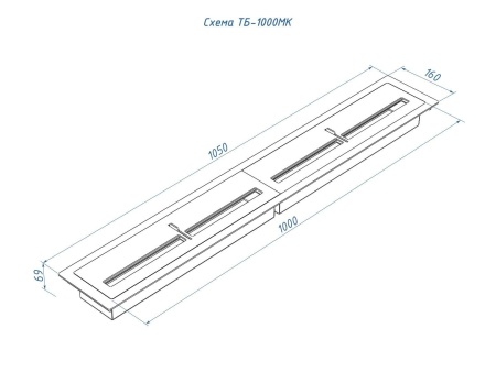 Топливный блок GOOD FIRE 1000 МУ по цене 66 330 руб.