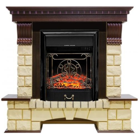 Pierre Luxe шампань (темный дуб)+Majestic FX Black